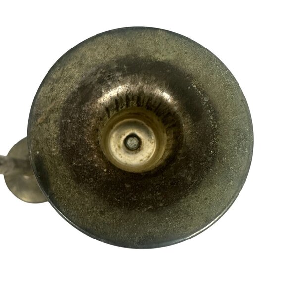 Godinger Silver Art Co. Set Of 3 Silver Plated Candleholders Rustic Patina Decor - Picture 6 of 9